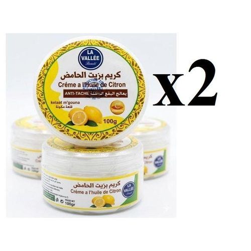 2 Crème à l'Huile de Citron 100G
