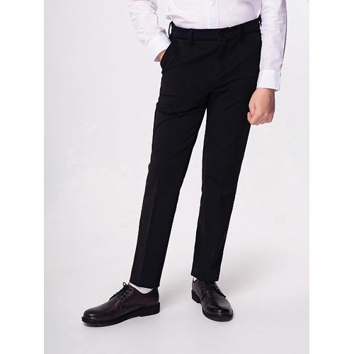 Pantalon classique pour garçon noir
