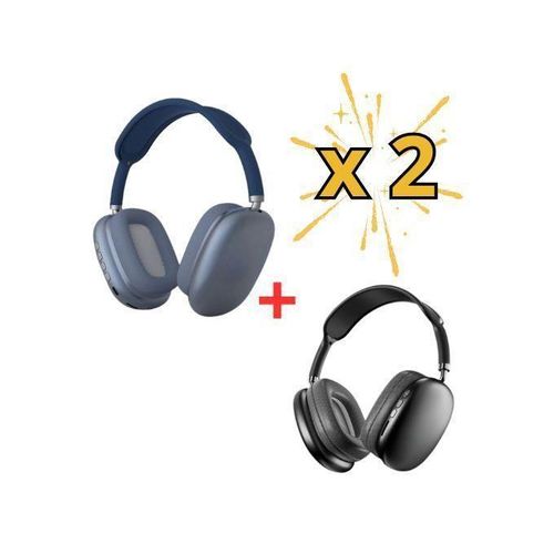 P9 casque bluetooth sans fil pack X2