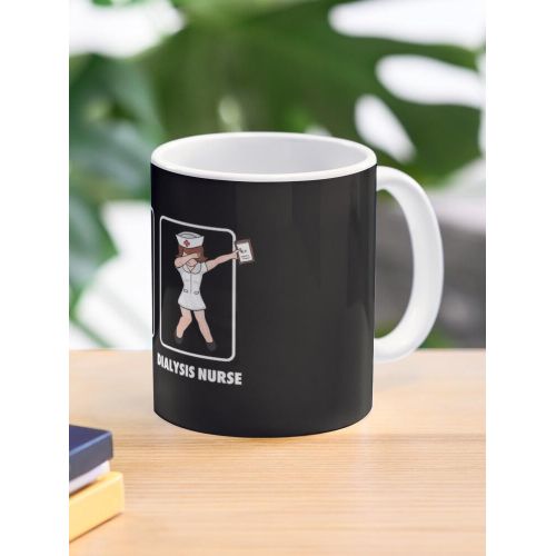 Tamponnage Infirmière de dialyse Profession médicale Profession de santé Carrière médicale Mug classique