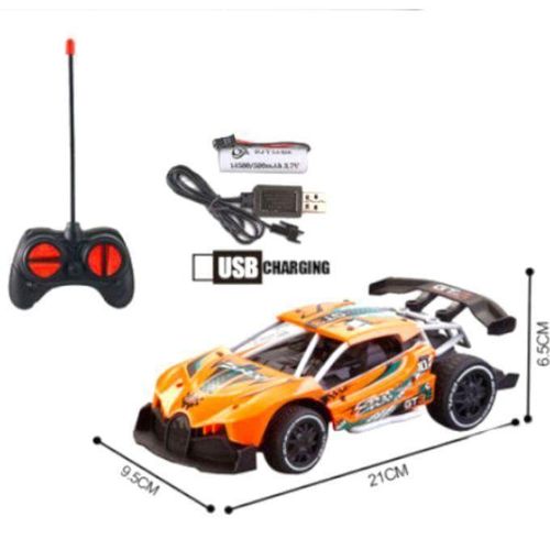 Voitures RC Voiture télécommandée 20KMH Voitures RC tout-terrain à grande vitesse 24 MHz orange