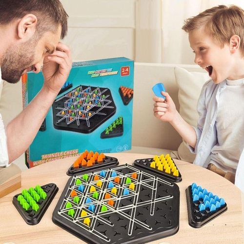 Jeu de Société Triggle – Jeu de Stratégie et de Réflexion pour Toute la Famille