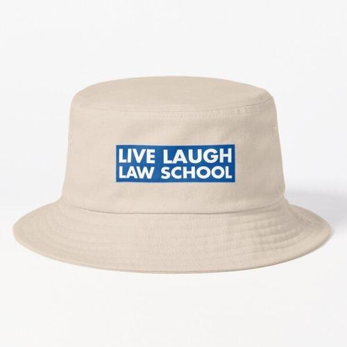 Chapeaux Bob Unisexe Autocollant magnétique pour pare-chocs de la faculté de droit Live Laugh de bonne qualité