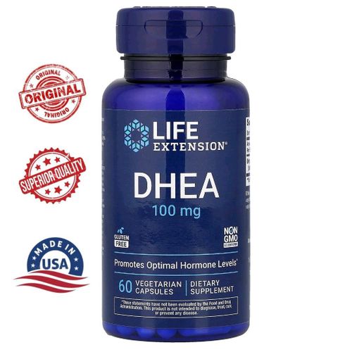 DHEA, 100 mg, 60 Vegetarian Capsules
