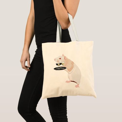 Tote Bag Rat Waiter surréaliste Unique, haute qualité