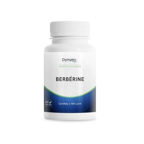 Berbérine Pure concentrée à 98% - Extraite de Berberis Aristata - 60 gélules de 300 mg - Glycémie & Cholestérol régulés - Haut grade de Berberine Stabilisée Hcl - Sans Additifs & Vegan