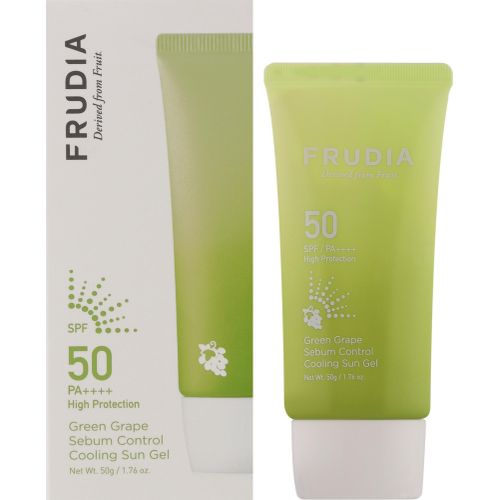 Gel solaire Green Grape Sebum Control Cooling SPF50+PA ++++