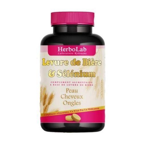 Levure de Bière & Sélénium - Complément Alimentaire, Beauté de la peau, des cheveux et des ongles, Vitalité, Vitamines, Pour le maintien d’une bonne santé - 100 gélules