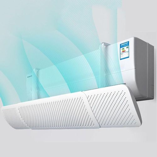 Pare-vent d’air pour climatiseur mural pliable Déflecteur climatiseur réglable