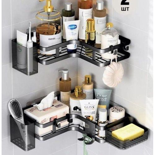 tagre Murale Multifonction Sans Perage Support de Rangement pour Salle de Bain et Cuisine