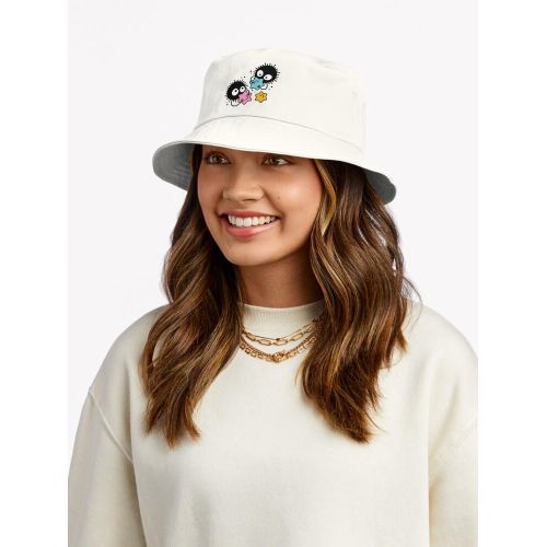 Suie Studio Ghibli bob blanc - design personnalisé unique