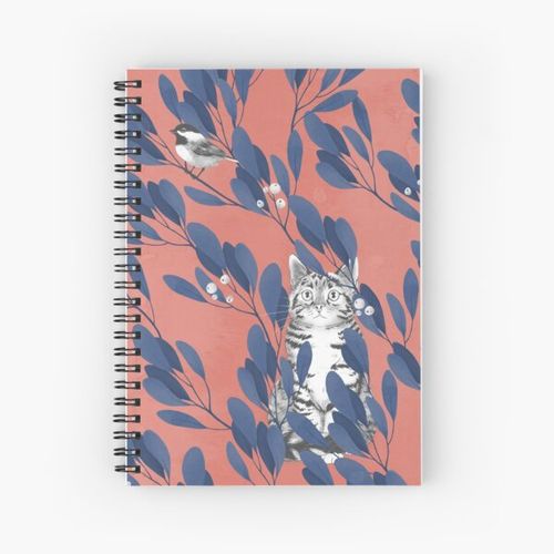 in the wild // pattern Spiral Notebook Bloc note
