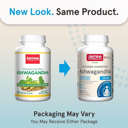 Ashwagandha 300 mg résistance au stress physique 120 capsules végétariennes