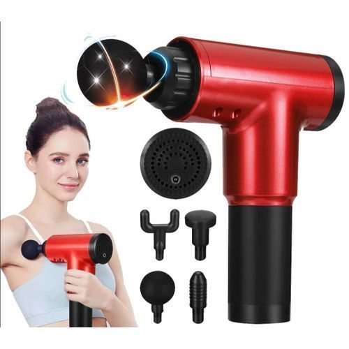 Pistolet De Massage Fascial Rouge