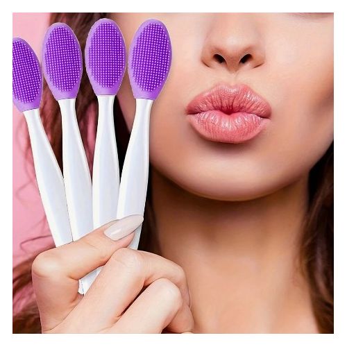 Pinceau exfolier les lèvres ou le nez