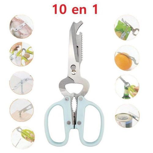 10 10 IN 1 1 Ciseau de cuisine détachable - Ciseau Multi usages - Detachable Scissor