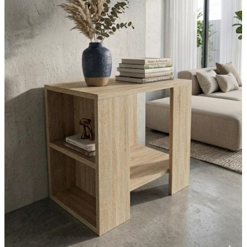 Table dappoint beige 50x48x35 Table basse