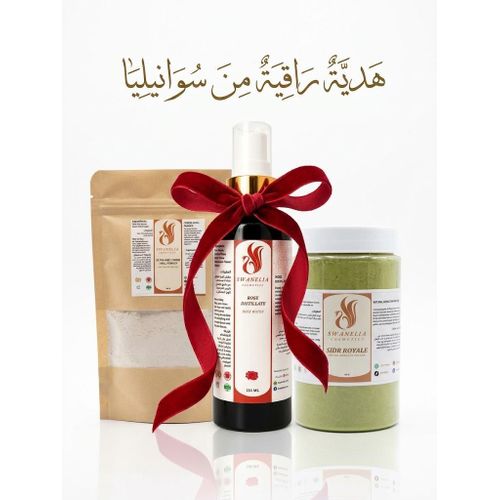 Pack Swanelia - Sidre Sterilise 500g et Poudre de Lvdaa 100g avec Eau de Rose 130ml Offerte
