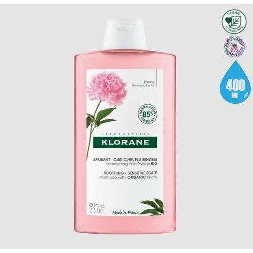 APAISANT Shampoing Anti-irritation et Protecteur à la Pivoine BIO Nettoyant, apaisant, protecteur Permanent 400ml