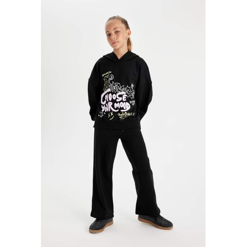 سروال سويت بانتس بناتي سامبل واسع برجل واسع