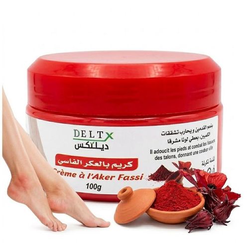 Crème pour les pieds - adoucit et hydrate les pieds, donnant un couleur vive - 100 g