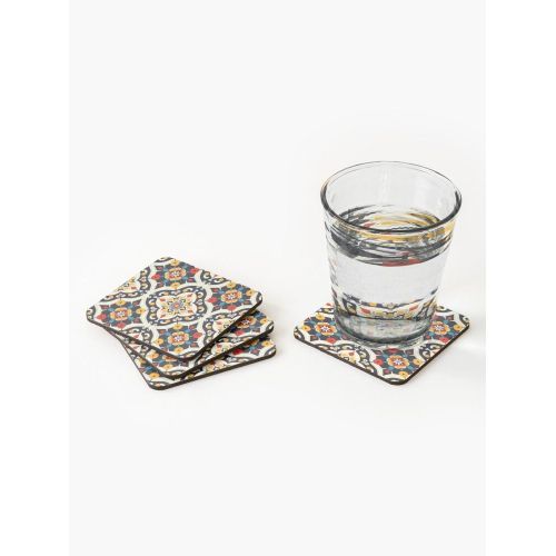 Sous tasse , 4 Dessous de Verre Motif de Ramadan Khayamiya dessous de plat décoration Personnalisé