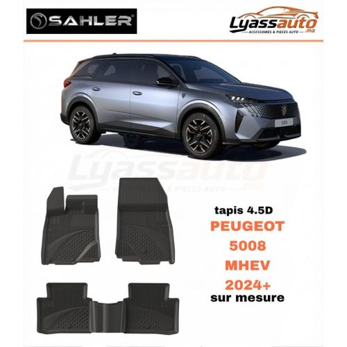 Tapis De Voiture 4.5D Pour PEUGEOT 5008 MHEV 2024+