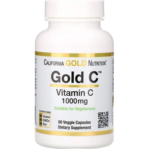 Gold C 1000 mg, Vitamine C, 60 capsules