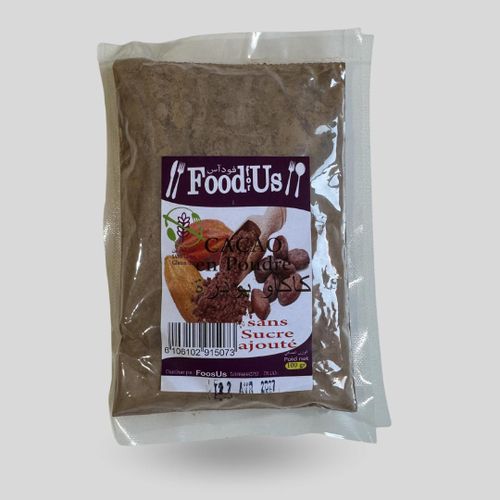 Cacao en Poudre Pur - Sans Gluten et Sans Sucre Ajouté 100g