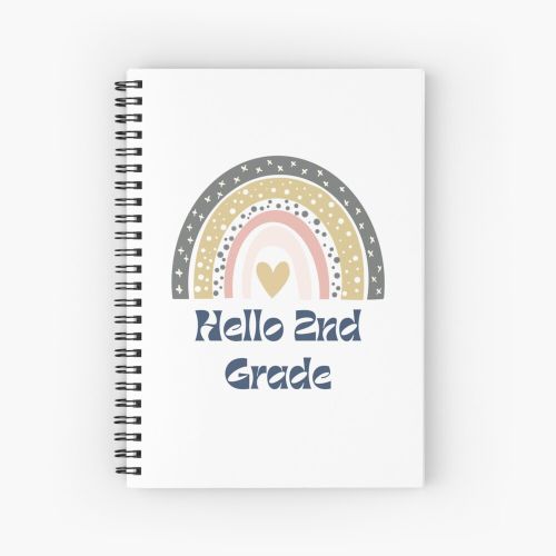 Bonjour 2nd Grade Back to School Gamer Teacher créée et vendue par Salman Hino.Spiral Notebook Bloc note