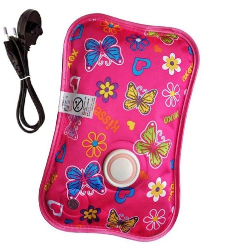 Bouillotte Électrique Portable USB – Coussin Chauffant Rechargeable Anti-Froid, Confort Hiver, Design Coloré (couleur aléatoire)