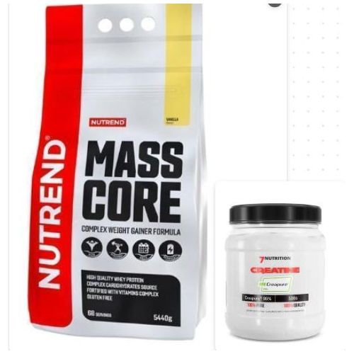 Pack Prise de Masse – Mass Core + Créatine Volume, Force et Performance