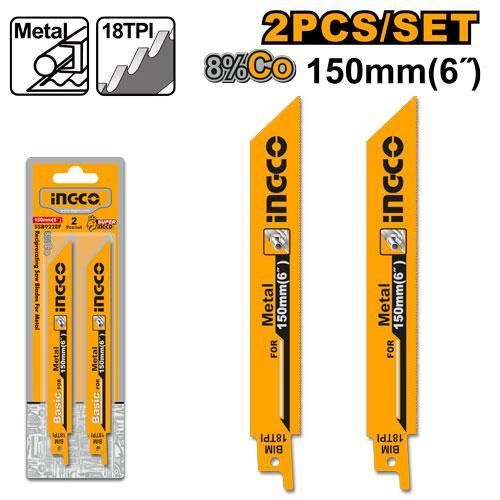 2 Lames De Scie Sabre Pour Mtal