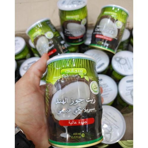 Hemani Huile de Coco Naturelle , Cheveux Brillants et Peau Nourrie