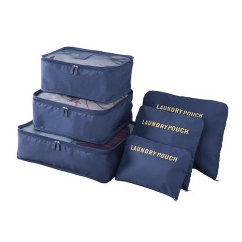 Organisateur Valise Voyage Sac rangement pour bagages. imperméable (6 Pcs)