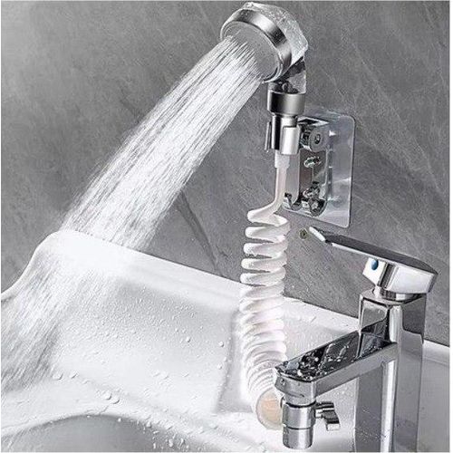 Pommeau de Douche Haute Pression 3 Modes – Spray Réglable, Douche Massage, Économie d’Eau, Pommeau Douche Multifonction