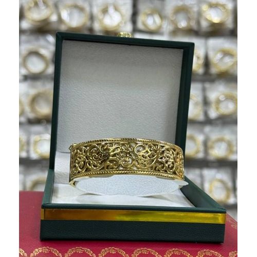 Bracelet beldi traditionel Femme en Acier Inoxydable Doré Beldi