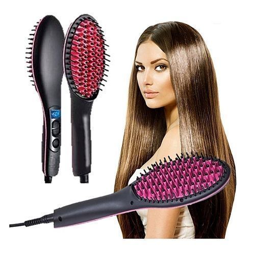 Céramique Brosse lissante HAUT QUALITÉ - Brosse à cheveux Lisseur à cheveux