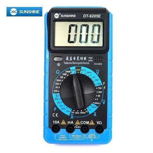 Sunshine Multimètre Numérique DT-9205E Un outil de mesure précis et facile à utiliser