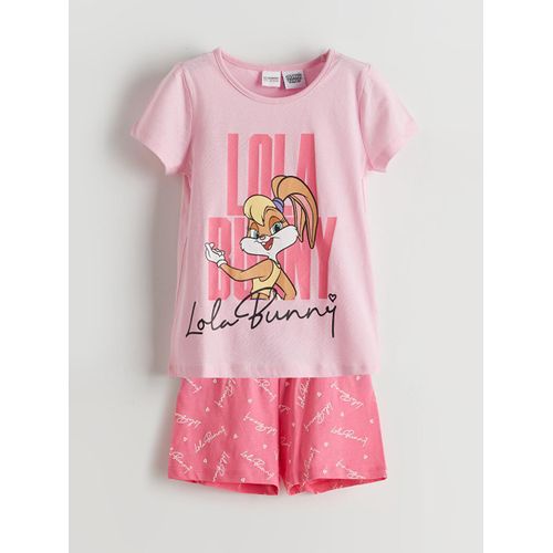 Lola Bunny Printed Girl's Shortie Pyjama Set
