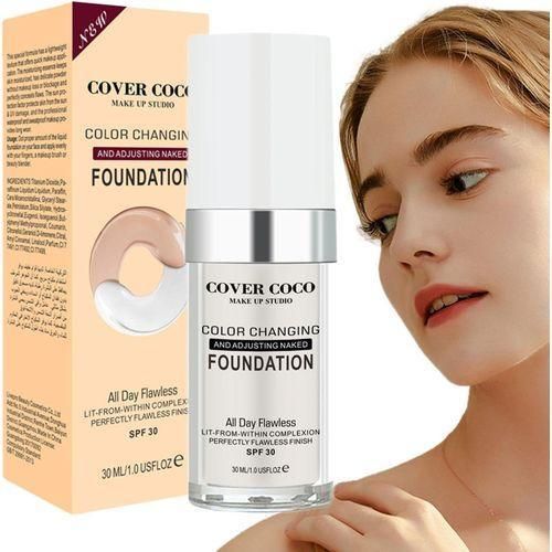 Fond de teint liquide pour camoufler les imperfections