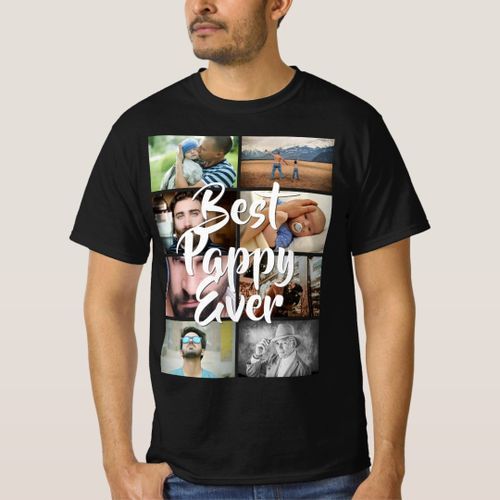 T-shirt DO-IT-YOURSELF 8 photos de collage meilleur format
