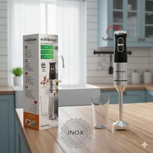 Mixeur plongeant turbo en inox alimentaire 500W professionnel