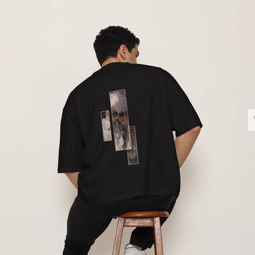 Satoru Gojo - T-Shirt Oversize Collage - Style Moderne Anime & Gojo Sensei