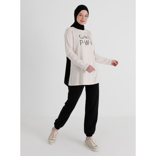 Noir - Acrylique - - Pantalon - Por La Cara