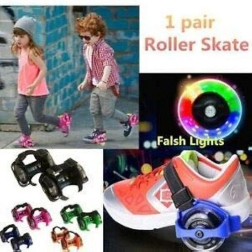 PACK FAMILLE 2 FLASHING ROLLER 1 ROSSE + 1 NOIR