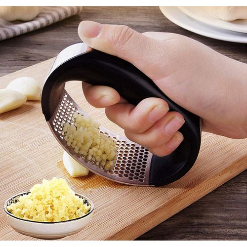 Presse-ail et gingembre en acier inoxydable pour cuisine