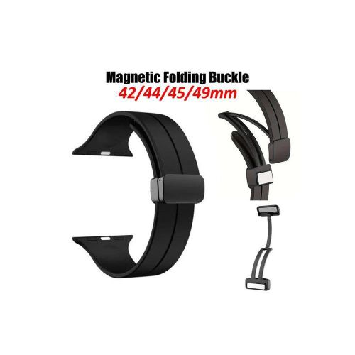 Bracelet 42mm 44mm 45mm 49mm Magnétique pour apple watch Ultra Serie 9