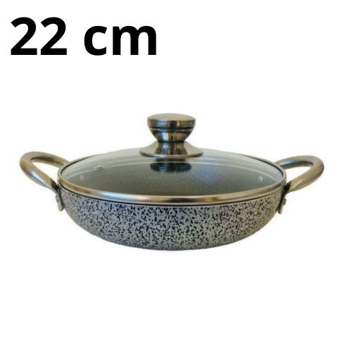 Poêles en pop 22 cm anti adhésive cuisson rapide tout en conservant la chaleur des aliments