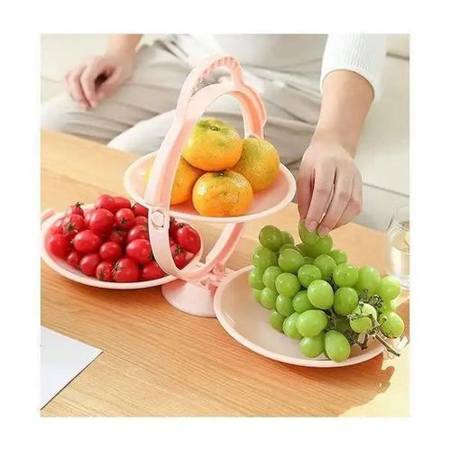 Plateau à Fruits et Bonbons avec Compartiments – Design Souriant Gain de Place